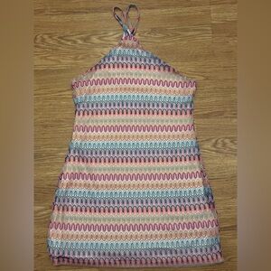 H&M Multicolor Zigzag Lace Dress